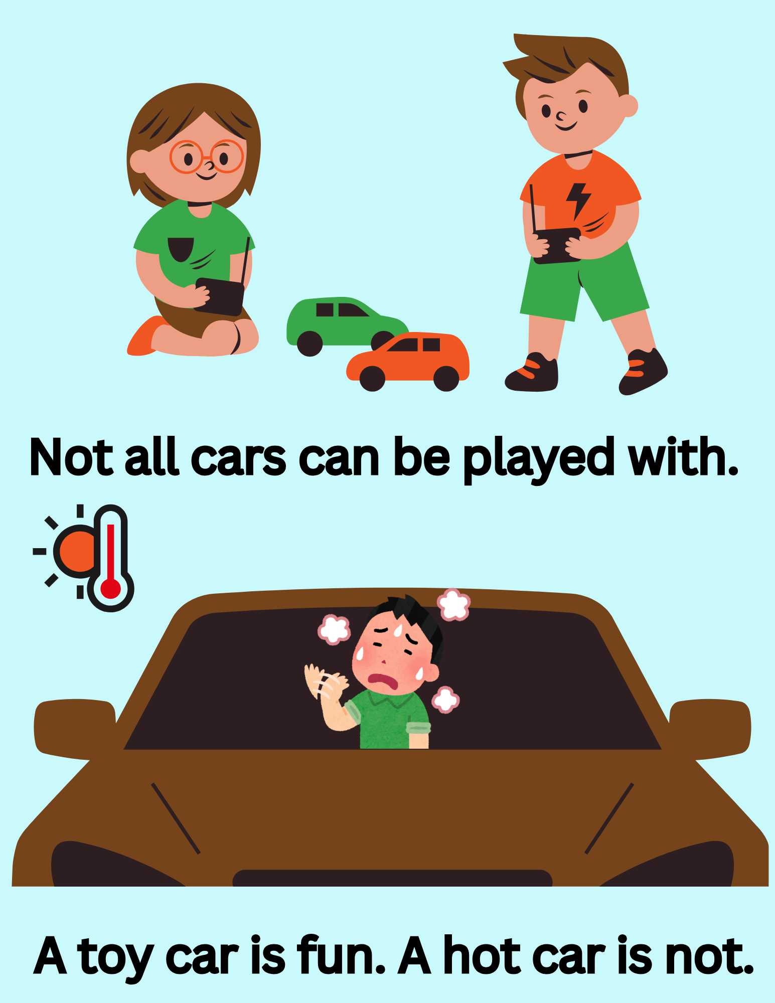 Not all cars can be played with. 