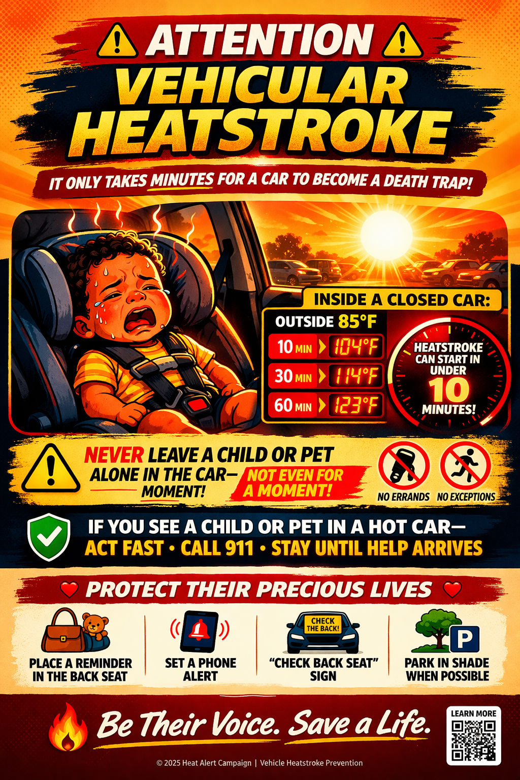Vehicular heatstroke 